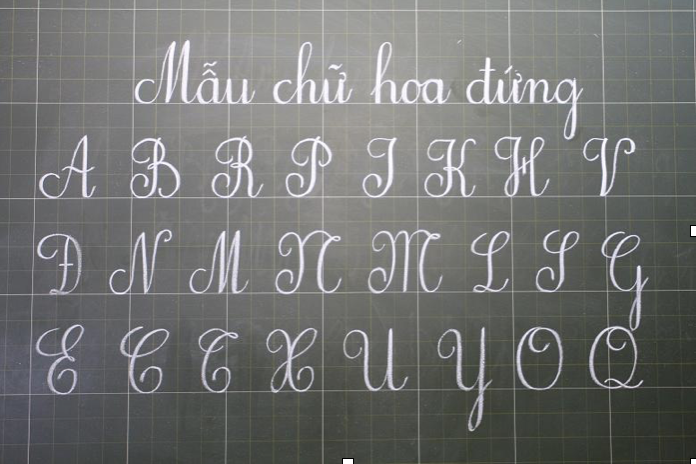 Mãn nhãn" với những mẫu chữ hoa đẹp và ấn tượng