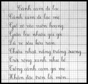 Tổng hợp mẫu chữ viết lớp 1 chuẩn để luyện viết cho trẻ nhỏ