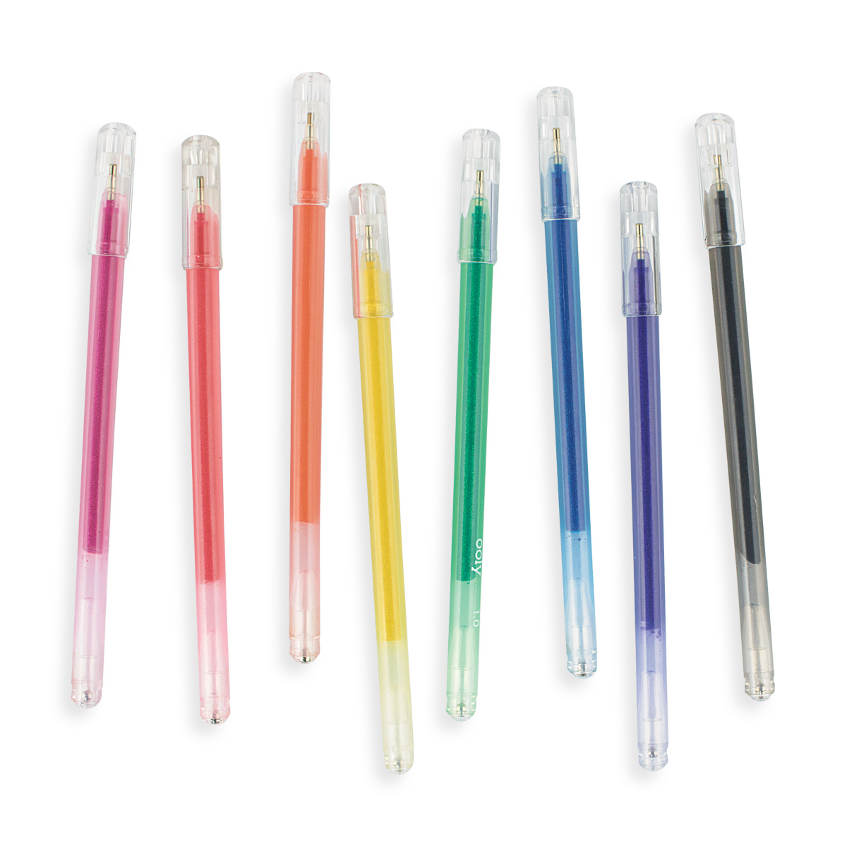 Top 8 bút máy luyện chữ thanh đậm tốt nhất hiện nay 10 Radiant Writers Glitter Gel Pens - OOLY